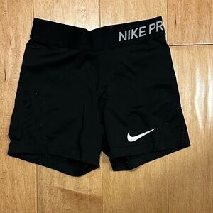 Nike Pro Black Athletic Shorts